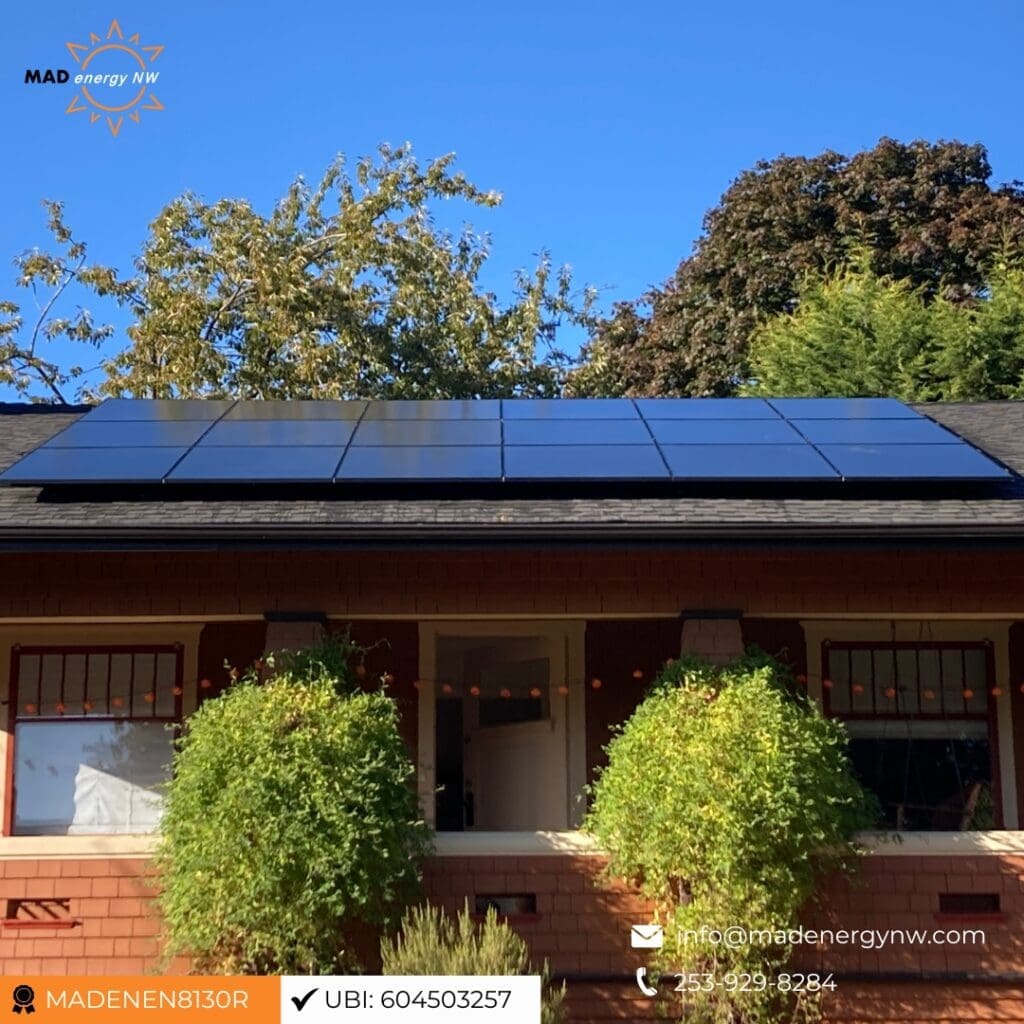 solar install integrated with back up generator