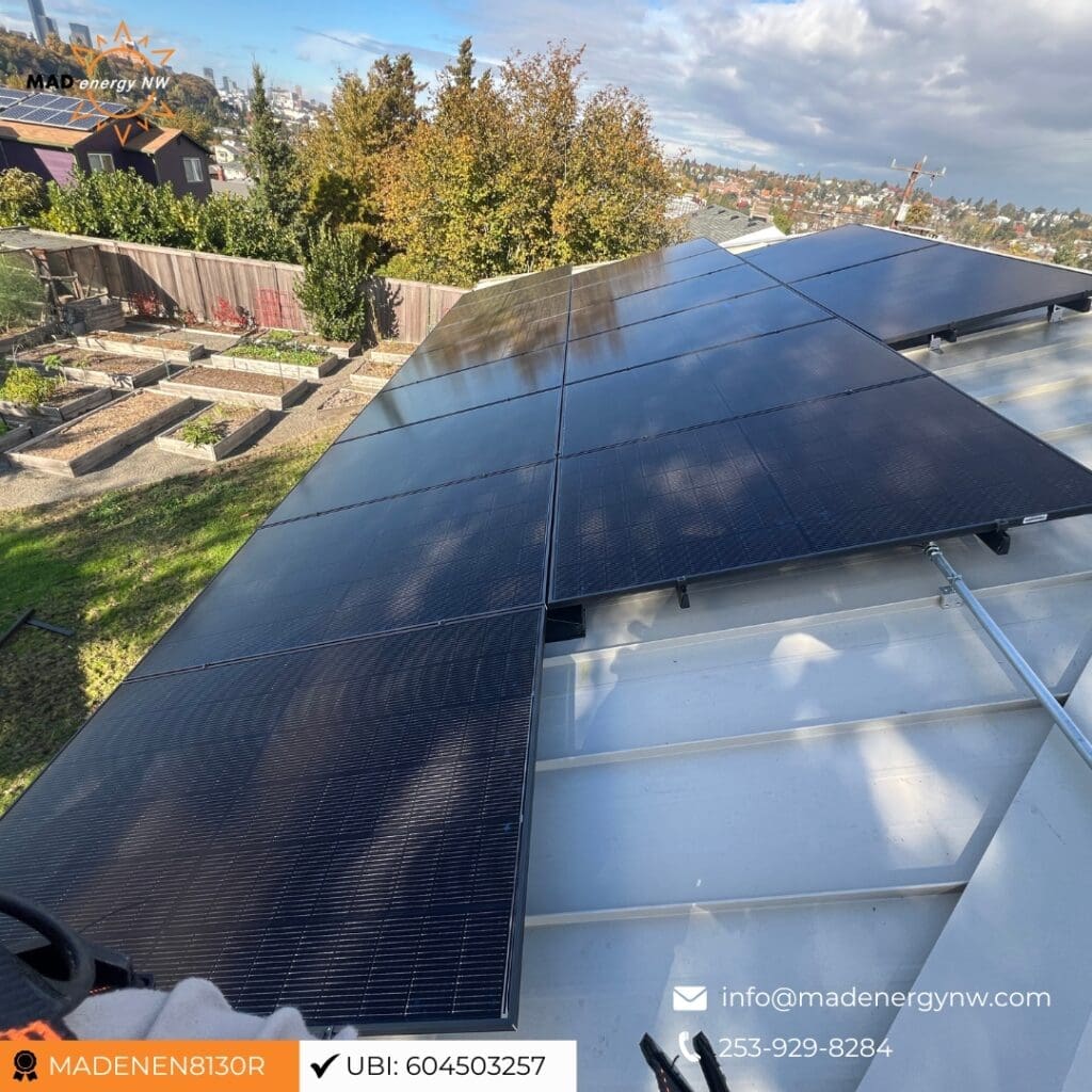 solar panel installation